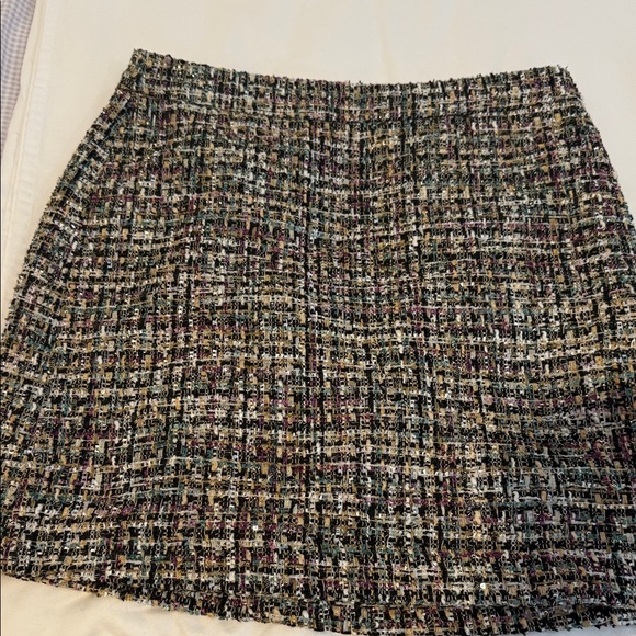 Ann Taylor Dresses & Skirts - Ann Taylor Multicolor Tweed Mini Skirt